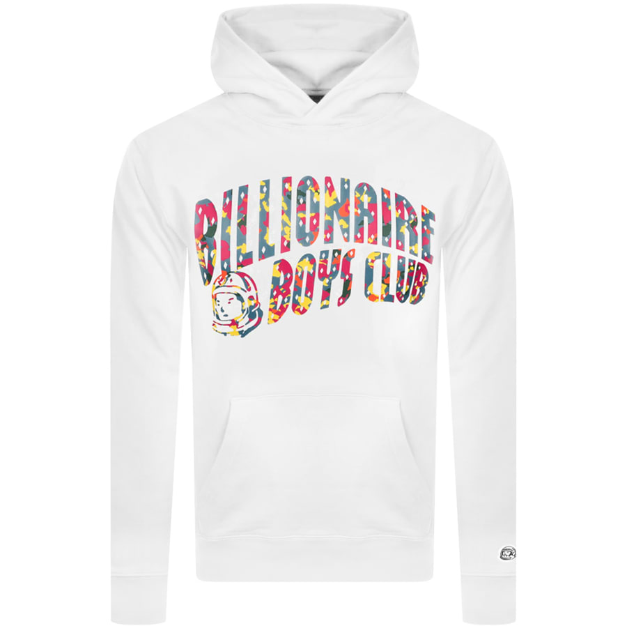 Alternative Image for ProductBillionaire Boys Club Confetti Logo Hoodie White1